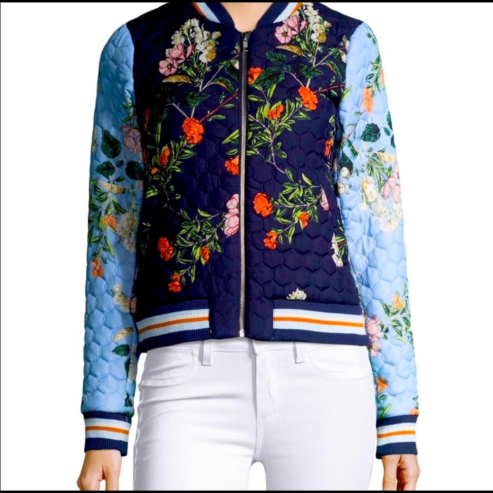 Parker Herve Quilted Bomber Jacket